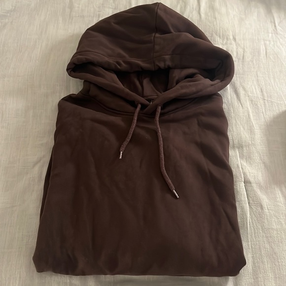 Dark brown H&M hoodie - Picture 1 of 2